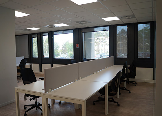 Open Space, bureau, aménagé par Xilo Comblesdans le Maine-et-Loire (49)