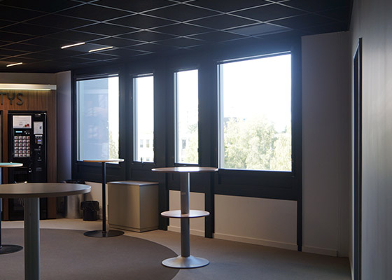 Locaux professionnels aménagés avec Xilo Combles